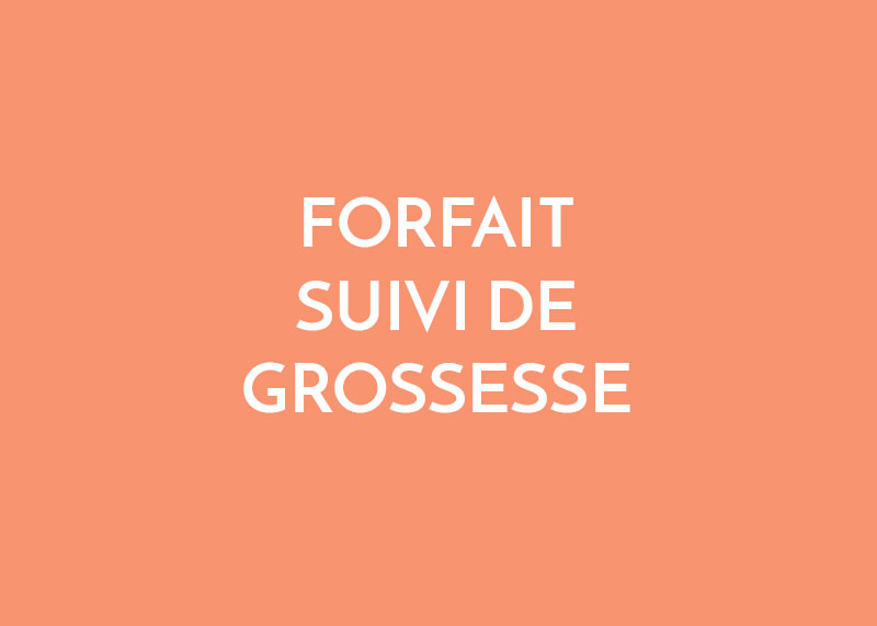 Forfait suivi de grossesse